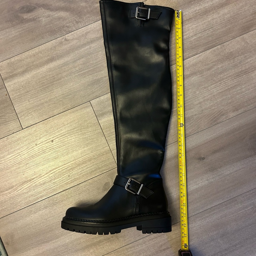 GB Game Changer over the knee lug sole boots - Picture 3 of 13